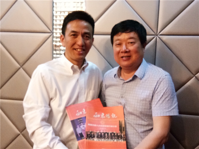 如东县侨联接待旅美侨胞翟建林博士一行